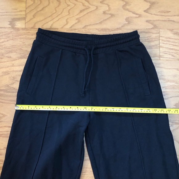Black Wide Leg Sweatpants - Picture 6 of 8
